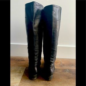 Chanel Riding Boots.
